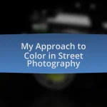 My Approach to Color in Street Photography