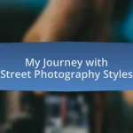 My Journey with Street Photography Styles